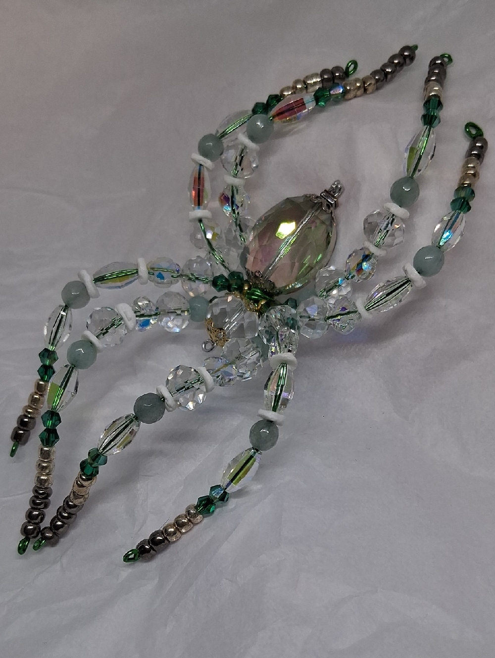 BEADED SPIDER SUNCATCHER